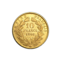 Napoleon Goud 10 Frank | Muntzijde | goud999