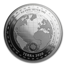 Terra Tokelau Zilver 1 Ounce 2020 muntzijde