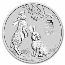 Lunar III Rabbit Zilver 5 Ounce 2023 | goud999