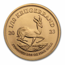 Krugerrand Goud 1/10 Ounce 2022 | Muntzijde | Goud999