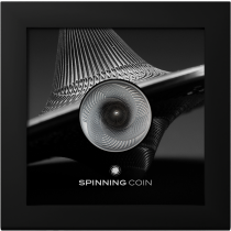 Spinning Coin Zilver 1 Ounce 2023 Antique finish | Zilver | goud999