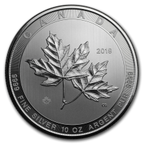 Magnificent Maple Leaves Zilver 10 Ounce 2019 | Muntzijde | goud999