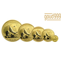 Panda Serie Goud 57 Gram  | Muntzijde | goud999
