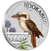 Kookaburra Coloured 1 Ounce Zilver B.U. 2022| goud999