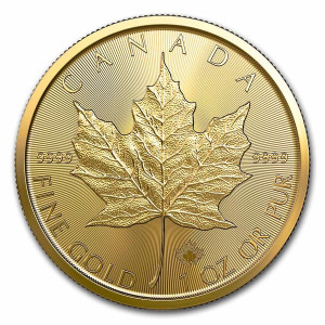Maple Leaf Goud 1 Ounce 2023 | Muntzijde | goud999