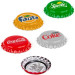 Coca Cola Vending Machine 4 Bottle Caps Zilver 6 gram 2020 PROOF| Bottle Cap | goud999